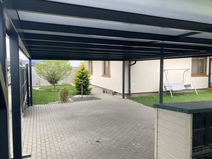 Oceľová pergola Košice
